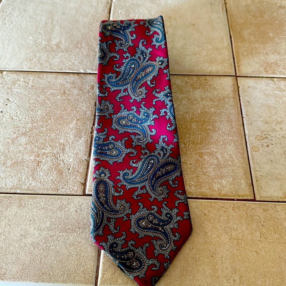 Christian Dior silk tie